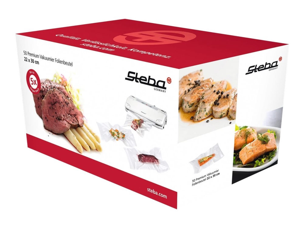 Steba 50 Premium Vakuumforseglingsfilmposer 28X40