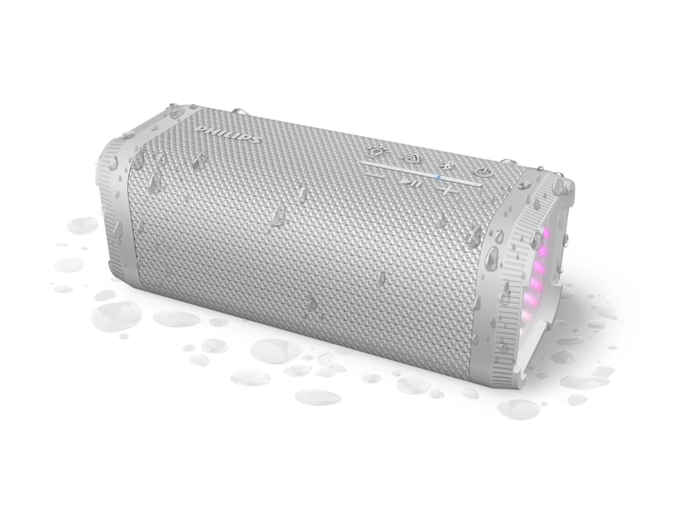 Philips Tas2000w - Højttaler - Til Transportabel Brug - Trådløs - Bluetooth - App-Kontrolleret - 10 Watt - Hvid