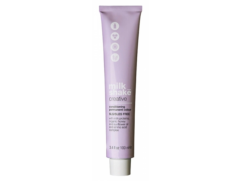 Milk Shake, Creative, Sls/Sles-Free, Permanent Hair Dye, 10.110A Ash Platinum Lightest Blond, 100 Ml