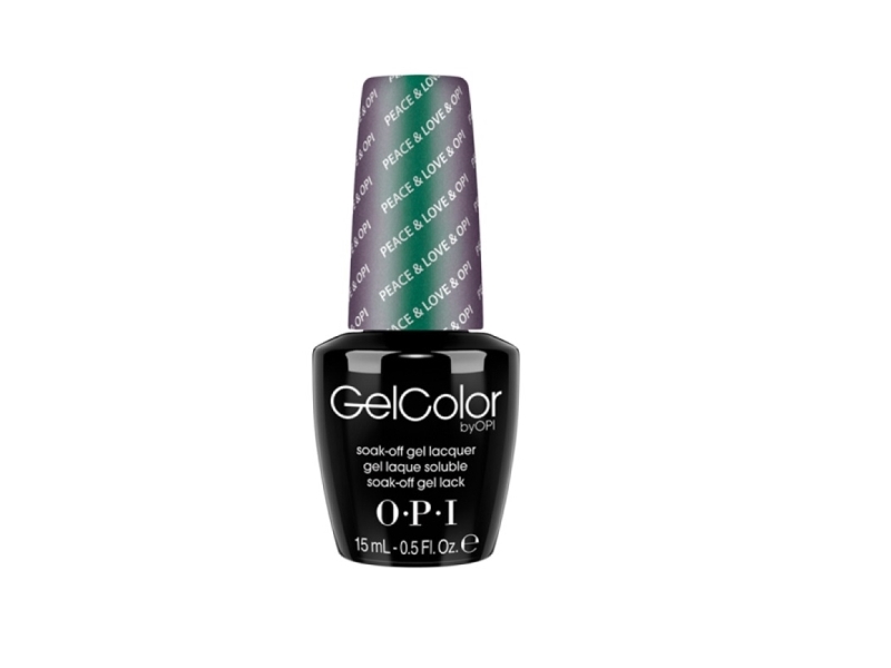 Opi Opi, Gel Color, Semi-Permanent Nail Polish, Gc F56, Peace & Love & Opi, 15 Ml For Women