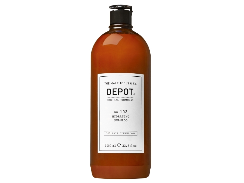 Depot, 100 Hair Cleansing No. 103, Pro-Vitamin B5, Hair Shampoo, For Hydration, 1000 Ml