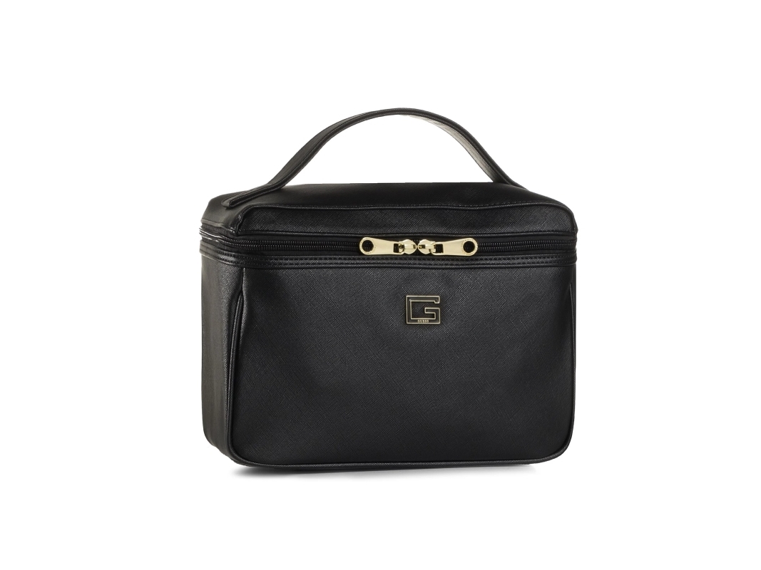 Guess Guess, Nohea Accessories, Synthetic Leather, Bag, Cosmetics, Black, Pwnohe P0360, For Women, 29.5 X 18.5 X 15 Cm For Women