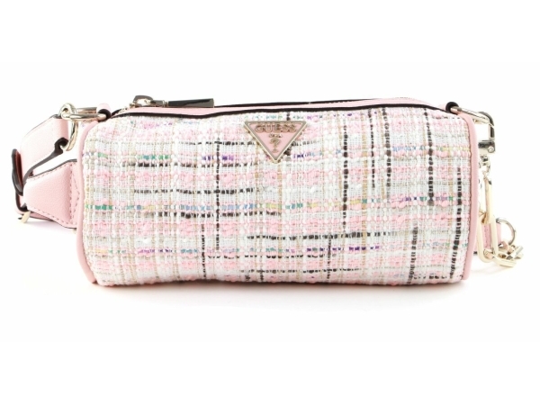 Guess Guess, Manhattan, Polyester, Shoulder Bag, Crossbody Bag, Pink Tweed, For Women For Women