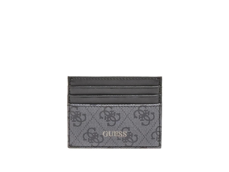 Guess Vezzola læder kortholder Black til mænd