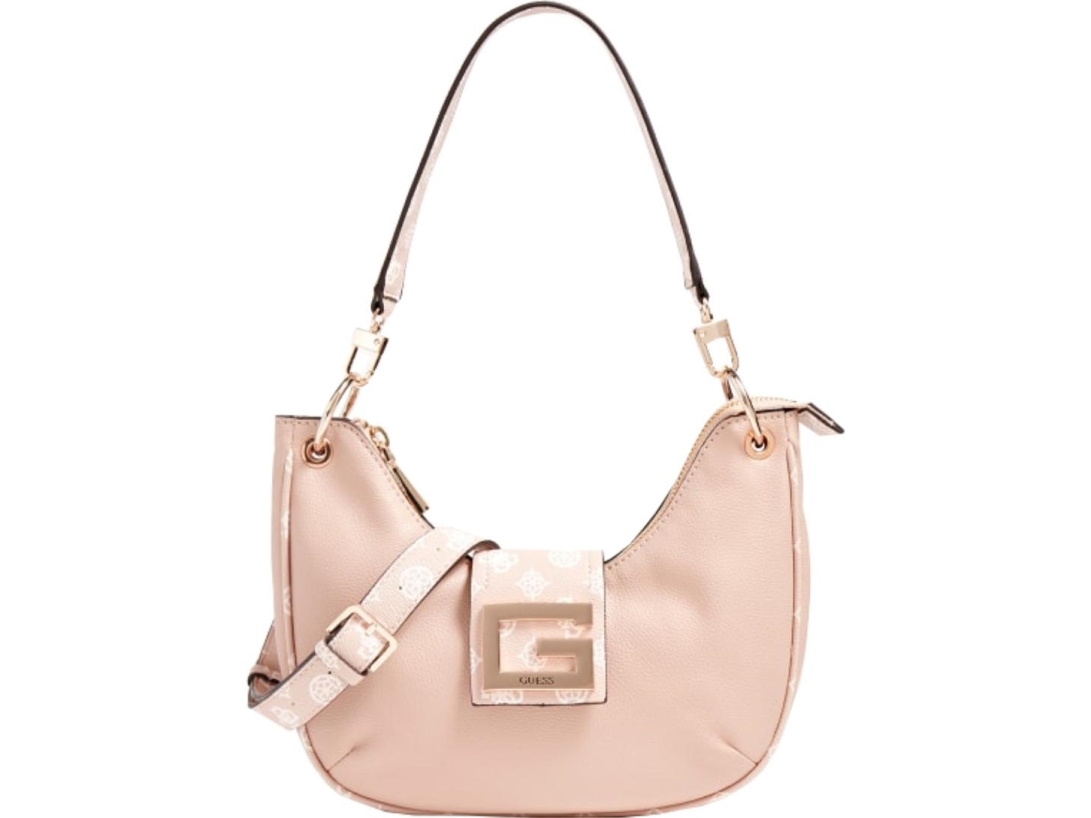 Guess Guess, Brightside, Polyurethane, Bag, Large Hobo, Blush, For Women For Women