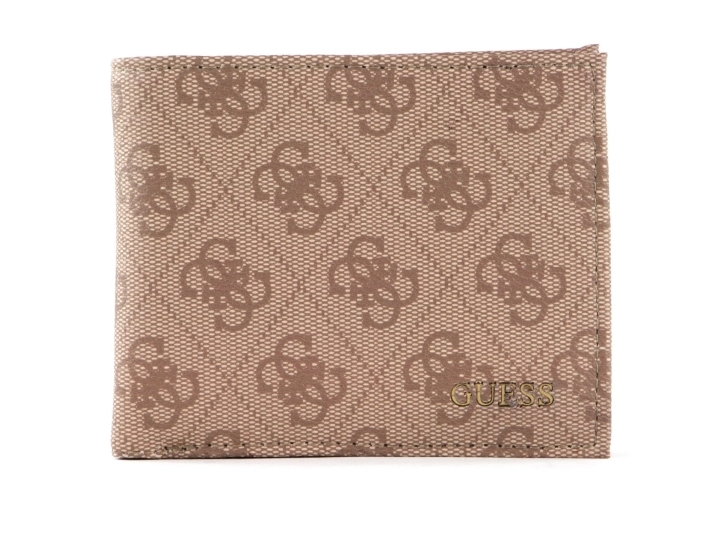 Guess, Vezzola, Textile Wallet, Coin Holder, Brown, Unisex