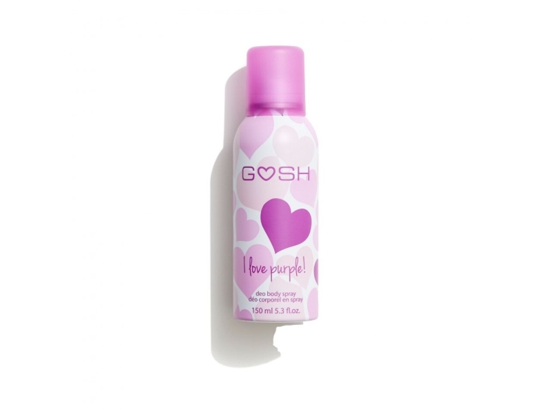 Gosh, I Love Purple, Deodorant Spray, For Women, 150 Ml