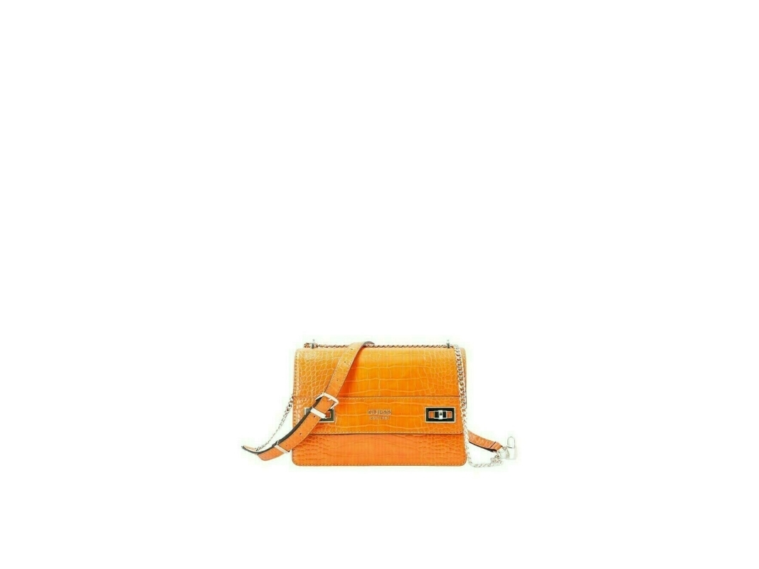 Guess Guess, Katey, Convertible Xbody Flap, Crossbody Bag, Orange, Hwcg78 70210, 23.5 X 16 X 7.5 Cm, For Women For Women