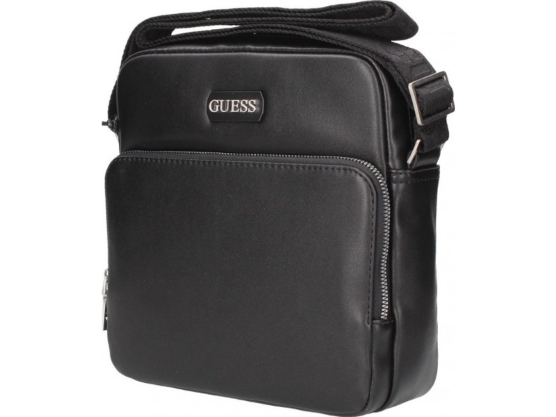 Guess, Torba, Textile Crossbody Bag, Black, 19 x 23 x 2 cm, For Men For Men