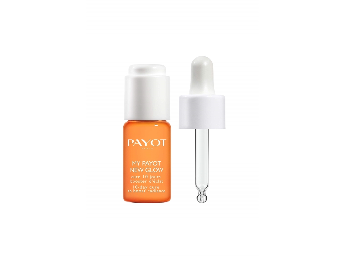 Payot, My Payot New Glow 10 Days Cure Radiance Booster, Vitamin C, Illuminating, Night, Serum, For Face, 7 Ml