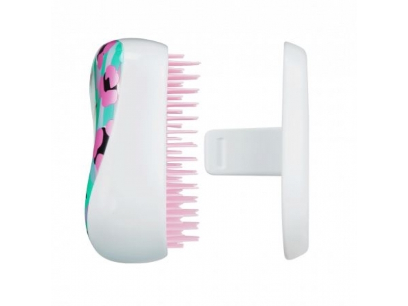 Tangle Teezer, Compact Styler, Detangler, Hair Brush, Pink Aqua For Women