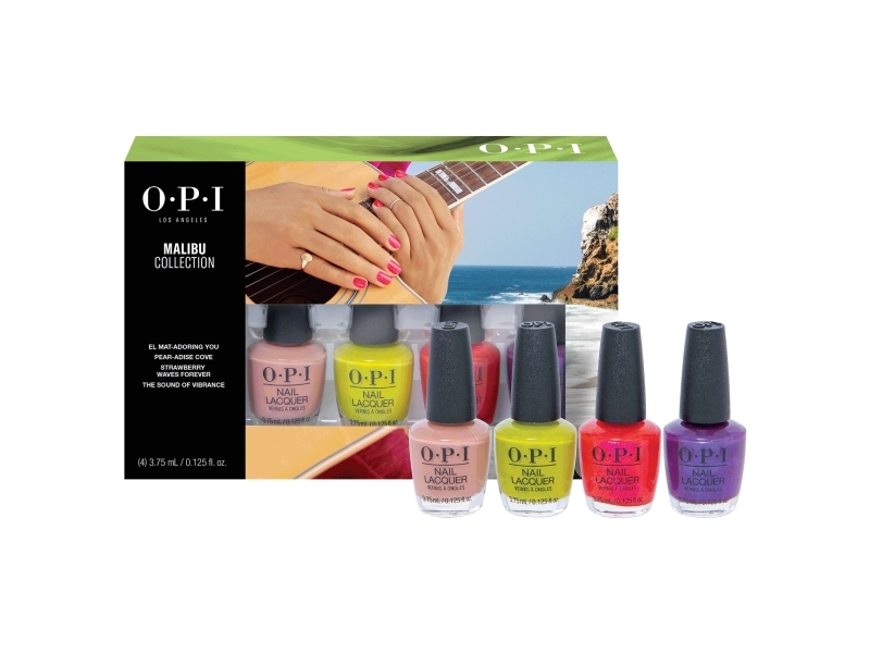 Opi Opi, Malibu, Gel-Effect, Nail Polish, X4 Pcs, 3.75 Ml For Women