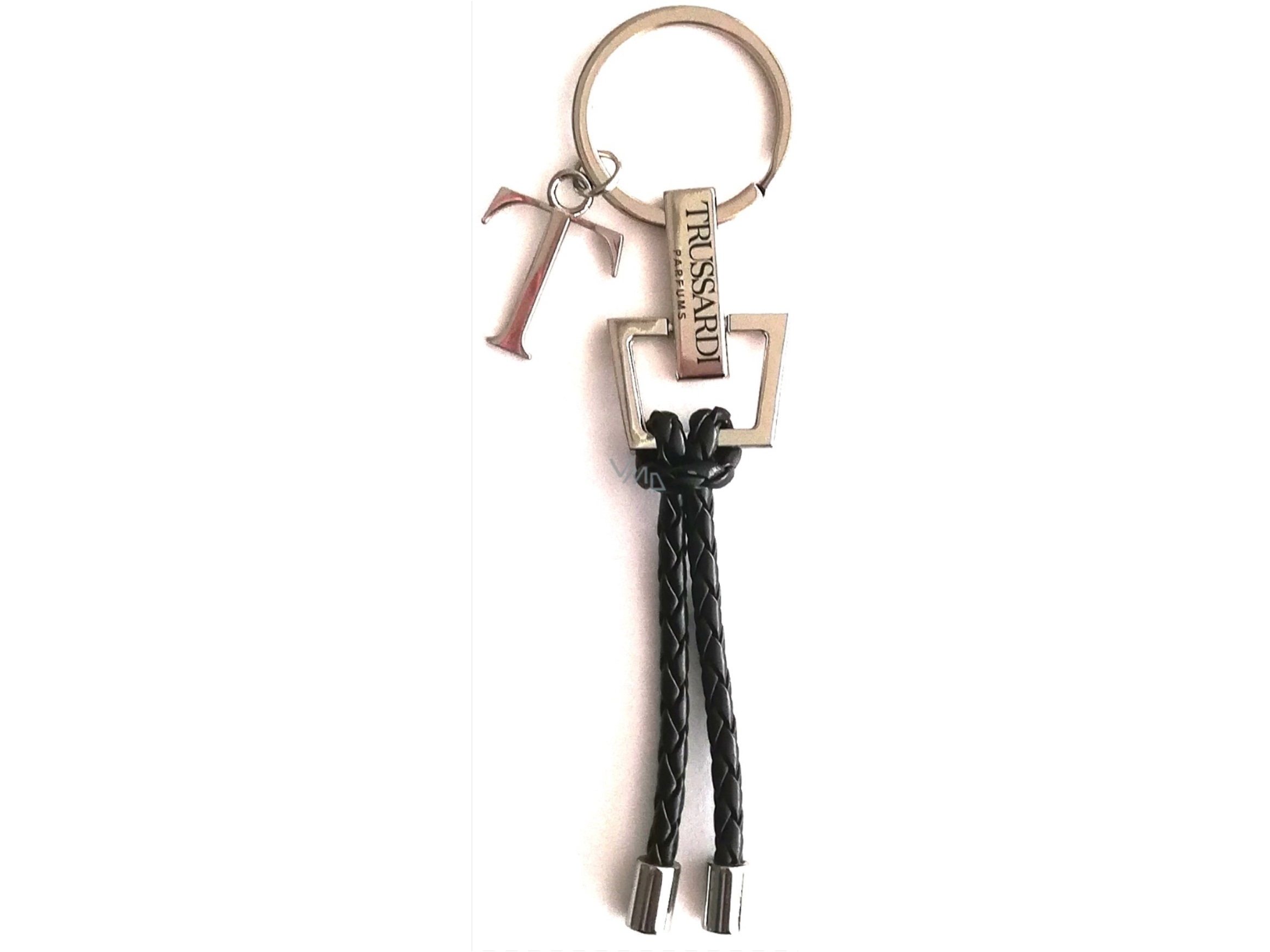 Trussardi, Riflesso, Metal Keyring Unisex