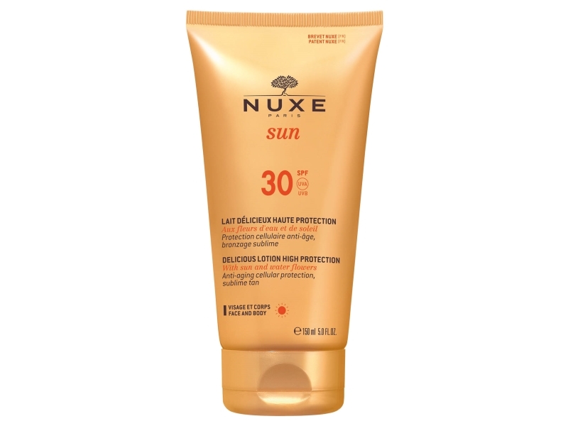 Nuxe Sun Delicious Lotion High Protection Spf30 - Dame - 150 Ml