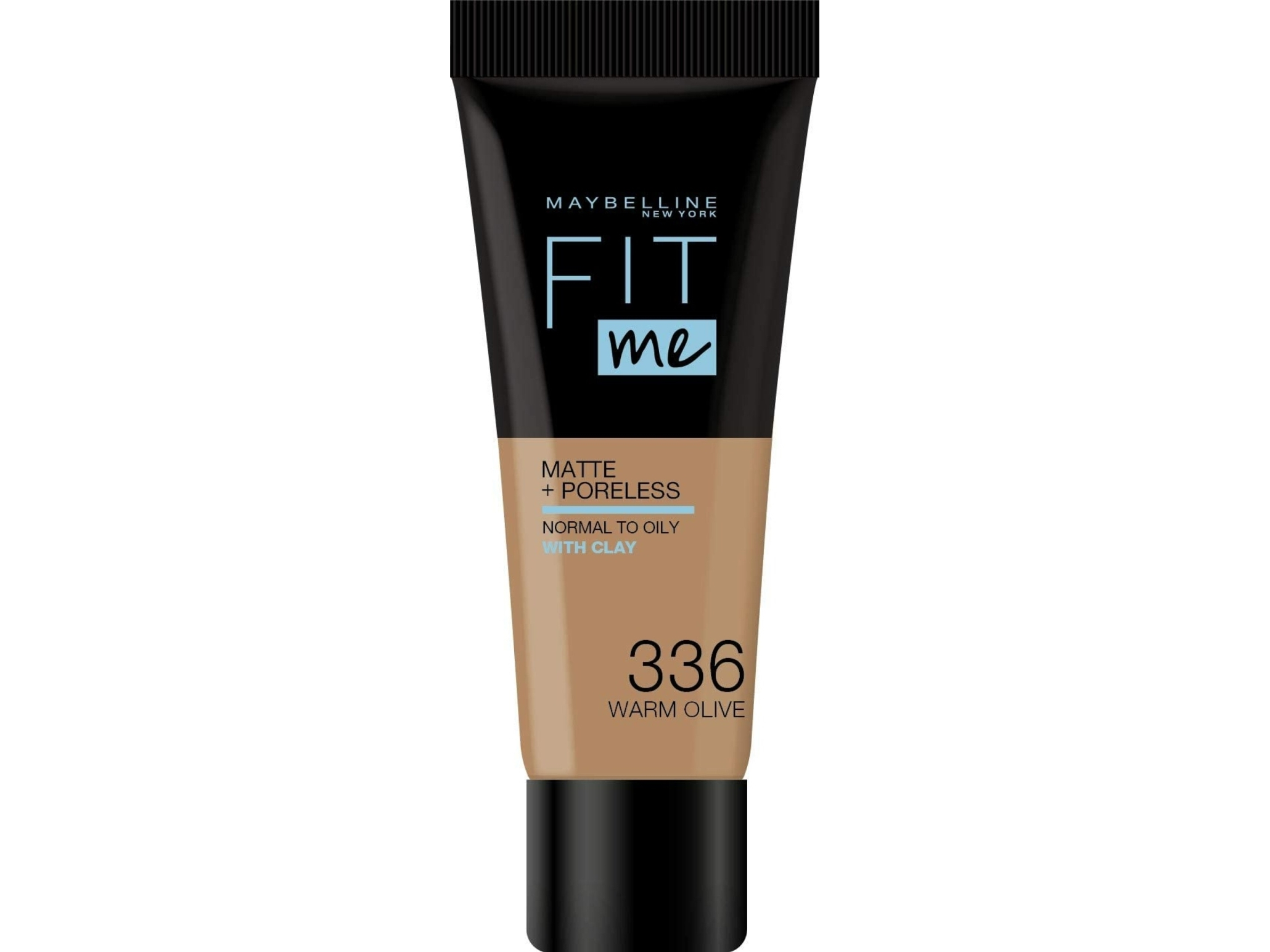 Maybelline Maybelline, Fit Me Matte + Poreless, Liquid Foundation, 336, Warm Olive, 30 Ml For Women