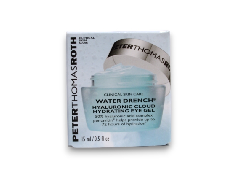 Peter Thomas Roth , Water Drench, Hyaluronic Acid, Firming, Night, Eye Gel, 15 Ml For Women