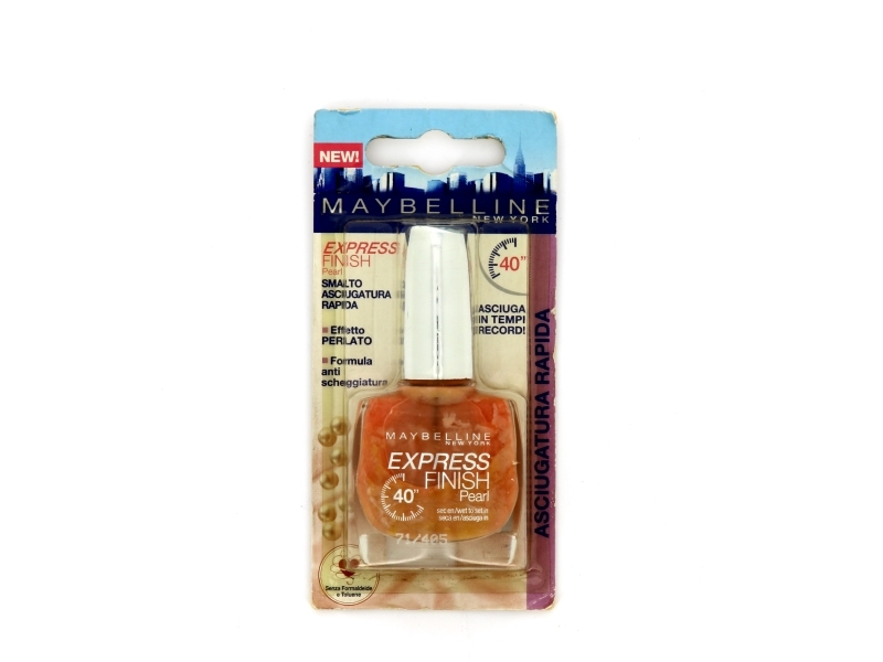 Maybelline Express Finish 40 Seconds Nail Polish Number 405 Pearl 10 Ml