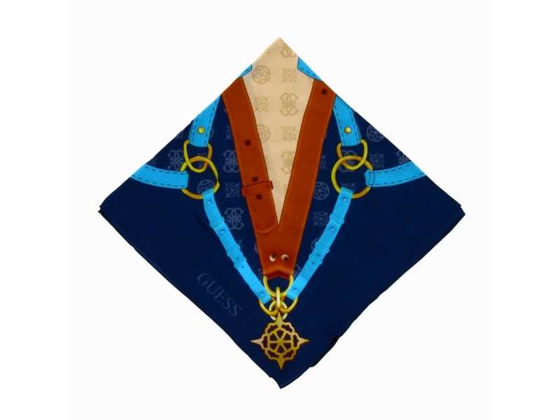 Guess, Guess, Textile Scarf, Aw9067vis03blm, For Women