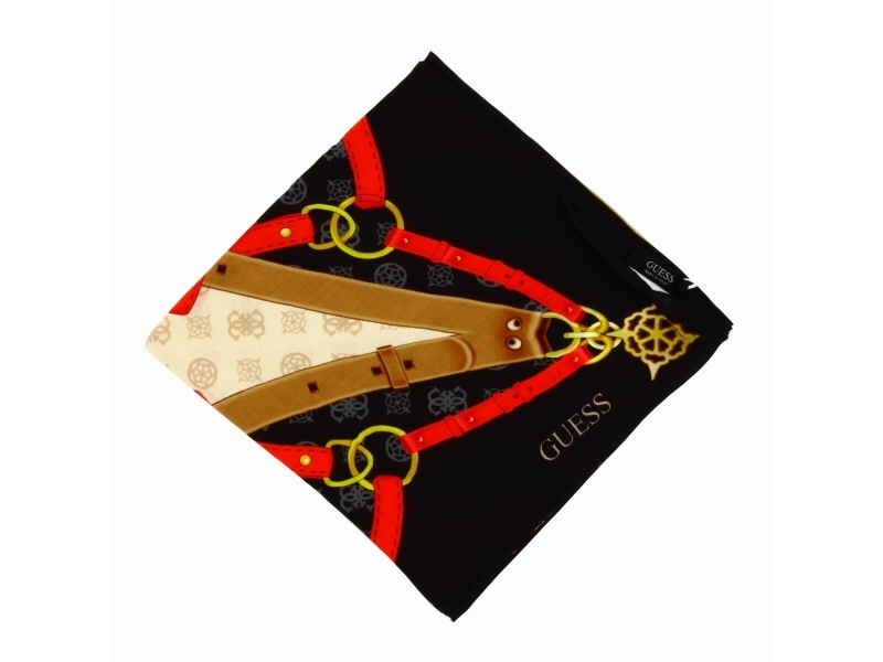 Guess, Guess, Textile Scarf, Aw9067vis03bml, For Women