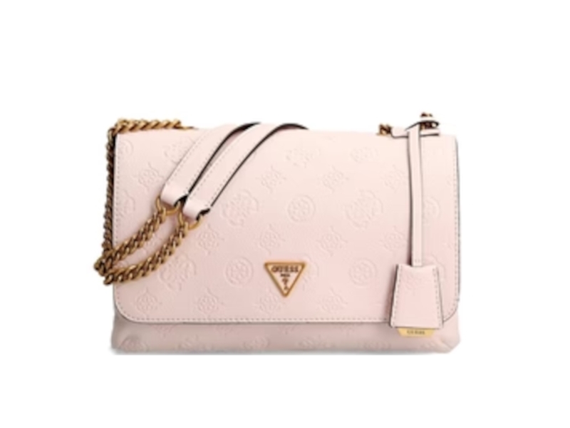 Guess, Guess, Synthetic Leather, Textile Bag, Pale Rose, Hwpb8403210, For Women