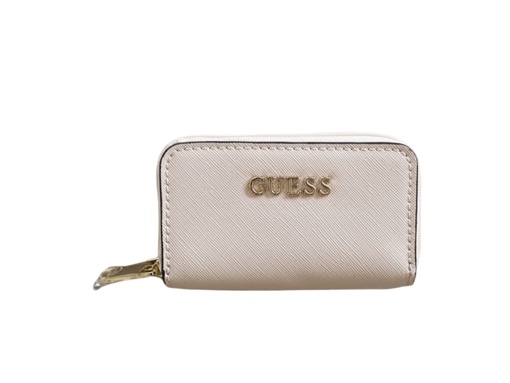 Guess Guess Guess plånbok SLG Large Zip PWVANIP2111IVO beige | Utomhus - Väskor och kläder - Kungliga republiken | GameStuff