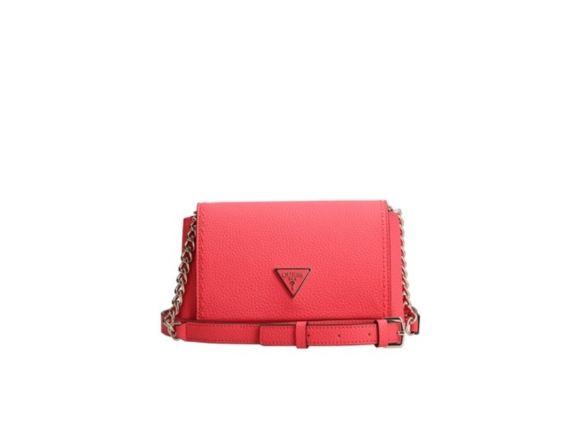 Guess, Downtown Chic Mini, Synthetic Leather, Textile Bag, Camelia, Xg838578, For Women