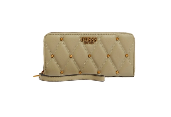Guess Triana Wallet SLG Large Zip SWQS8553460, grøn
