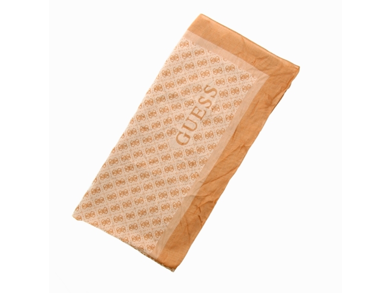 Guess, Animalier, Textile Scarf, 4G Logo, AW8853 POL03, 135 x 135 cm, For Women