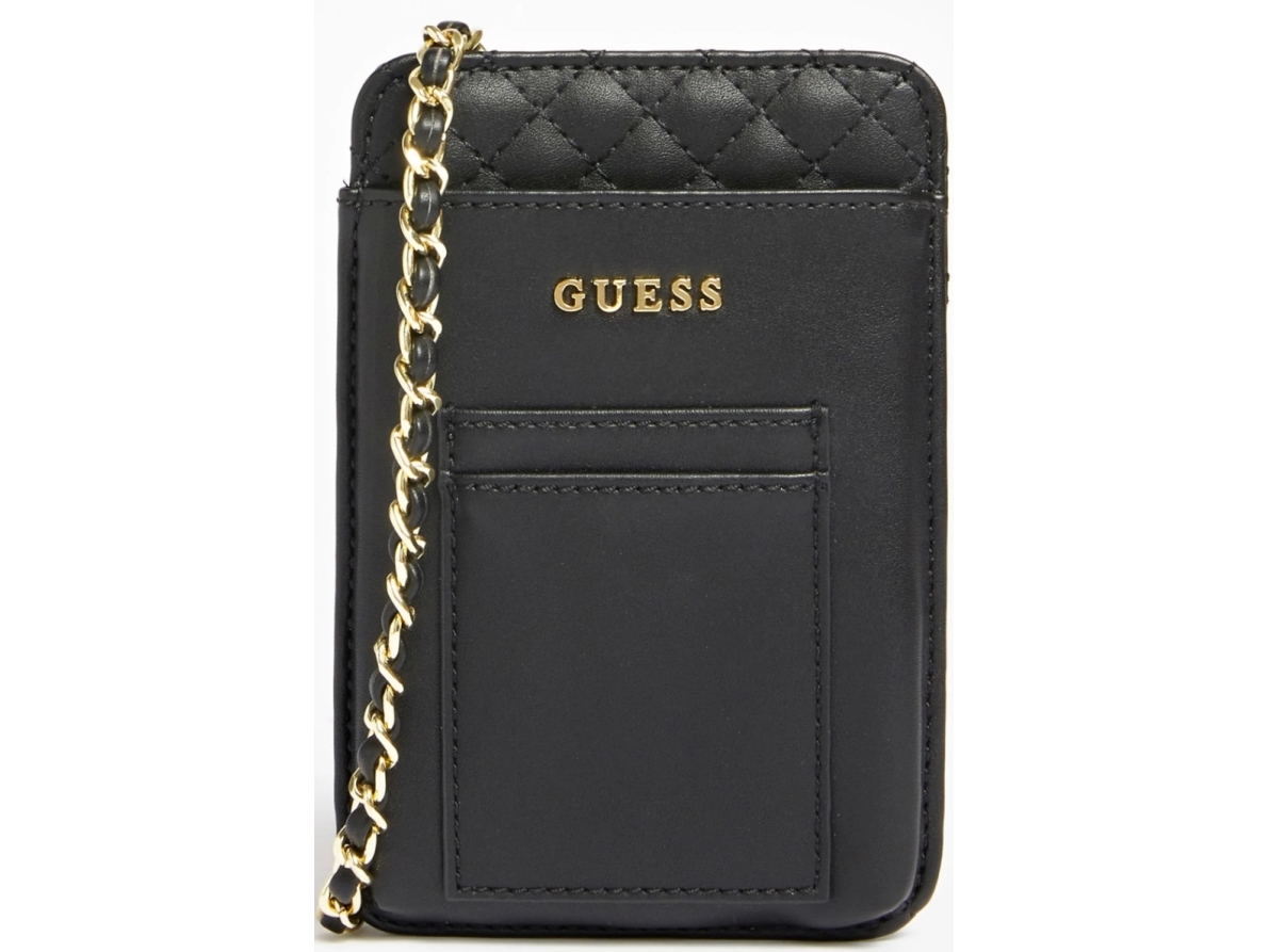 Guess Guess, Guess, Polyurethane, Bag, Pouch Phone, Black, Pw1510p2301, For Women, 16.5 X 3 X 11 Cm For Women
