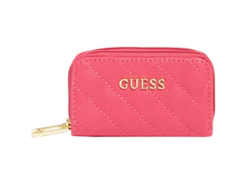 Guess Guess, Earlene, Polyester, Bag, Double Zip, Pink, For Women, 10 x 18 x 7.5 cm For Women