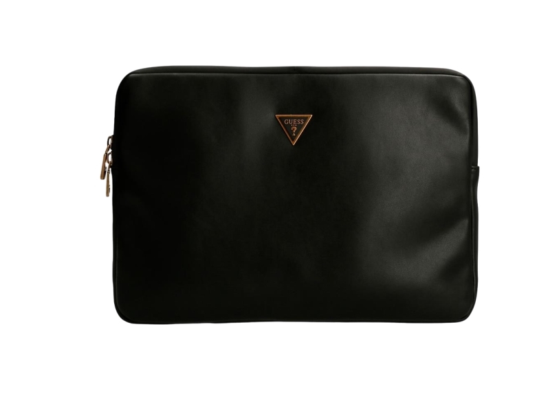 Guess, Scala, Textile Handbag, Document Holder, Black For Women