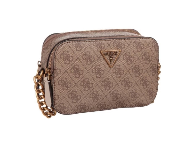 Guess Guess, Noelle, Polyurethane, Handbag, Latte, Hwbb7879140lte For Women