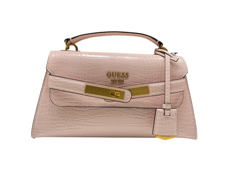 Guess Enisa, polyurethan, taske, powder, HWCA8421200DPD (til kvinder) 29 x 16,5 x 11 cm