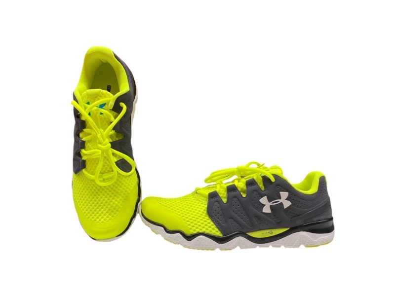 Under Armour Micro G Optimum sportssko grå/neon str. 8/42.5