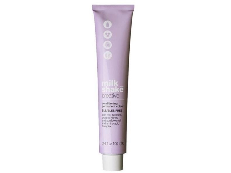 Milk Shake, Creative, Sls/Sles-Free, Permanent Hair Dye, 6.136Ag Ash Gold Dark Blond, 100 Ml