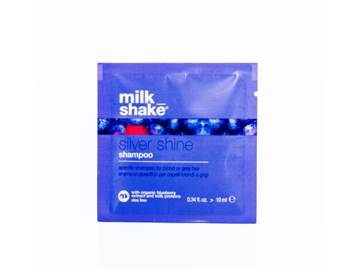Milk Shake , Silver Shine, Hair Shampoo, For Neutralisation Of Yellow Tones, 10 Ml For Women