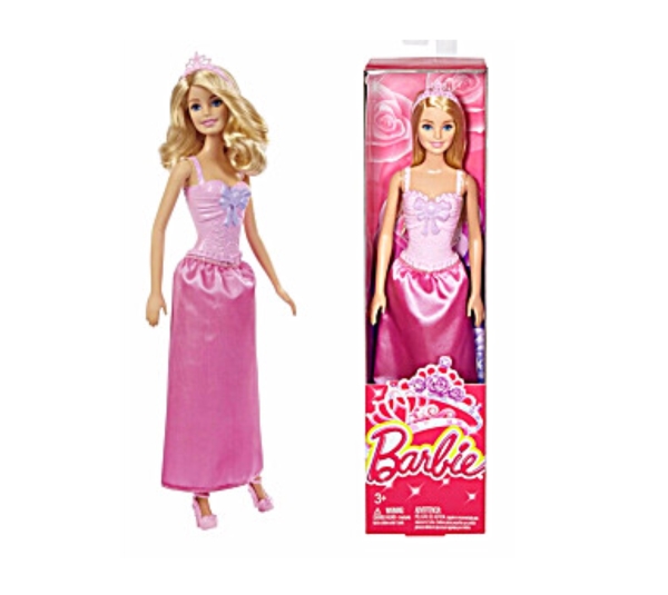 Mattel Barbie Barbie Princess Basic Doll (DMM06)