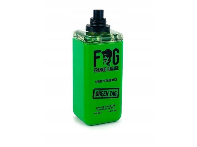 Frankie Garage, Sporty Fragrance Green Tag, Eau De Toilette, For Men, 100 Ml