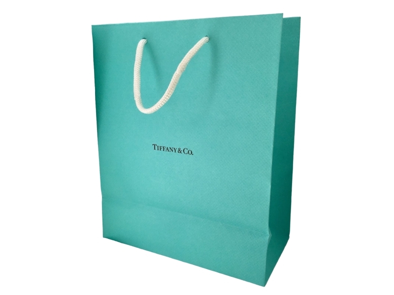 Tiffany Amp Co Tiffany - Co, Tiffany - Co., Gwp Cardboard Bag, Žalias, Size L