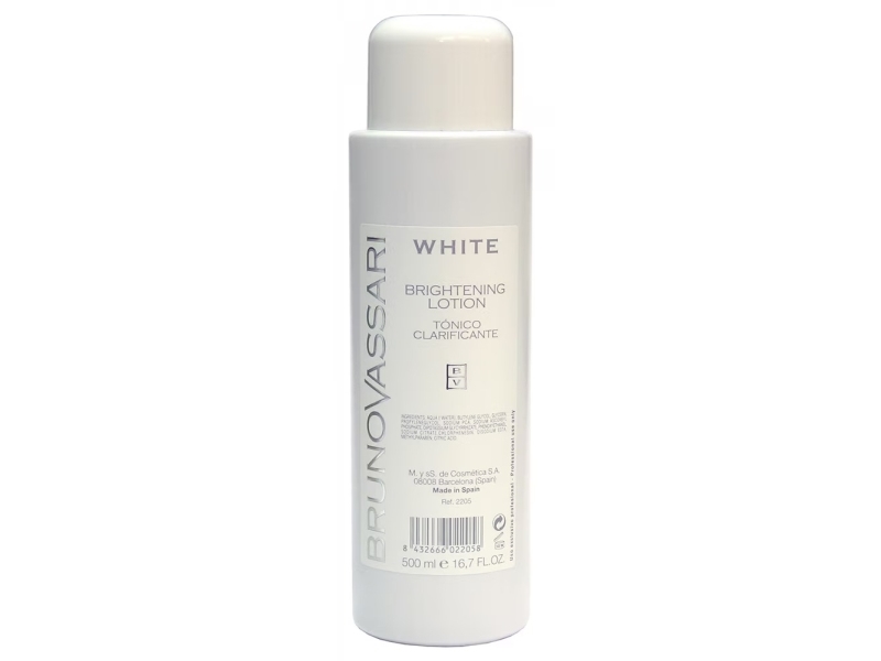 Bruno Vassari, White, Brightening, Tonic Lotion, For Face, 500 ml