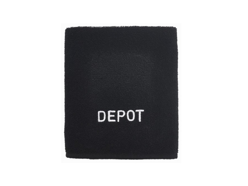 Depot, Accessories No. 714, Salon Textile Rankšluostis, Juodas