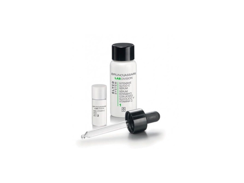 Glyco Systems Set Bruno Vassari: Glyco System, Vitamin C, Illuminating, Lotion-Serum, For Face, 30 Ml + Glyco System, Niacinamide, Hydra-Nourishing,