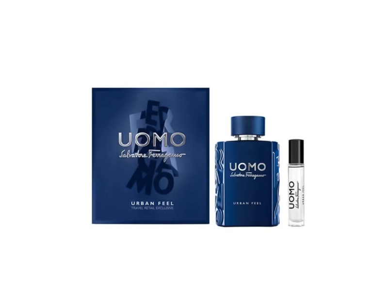 Salvatore Ferragamo Men's Urban Feel 100Ml & 10Ml Edt Fragrance Spray Set