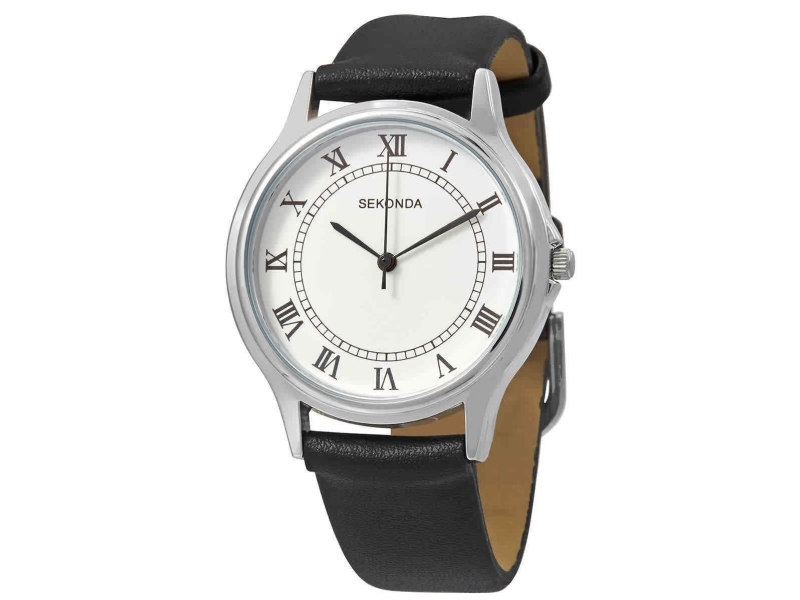 Sekonda Herren Lederarmband, Quarz, 3022.82