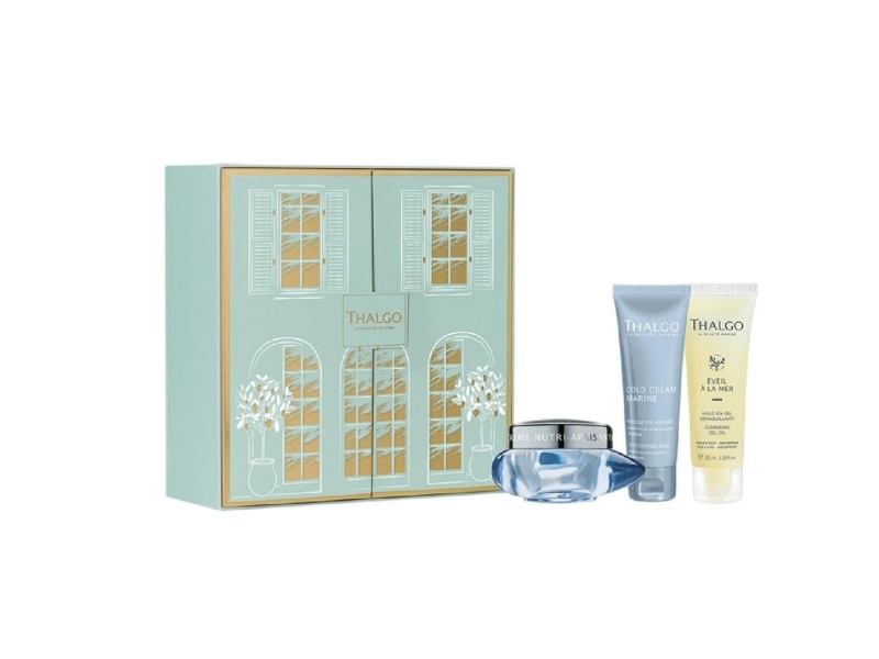 Thalgo Gift Box Set : Marine Awakening, Cleanser, Cleansing Gel, For Face, 50 Ml + Cold Cream Marine, Soothing, Cream, For Face, 50 Ml + Cold Cream M