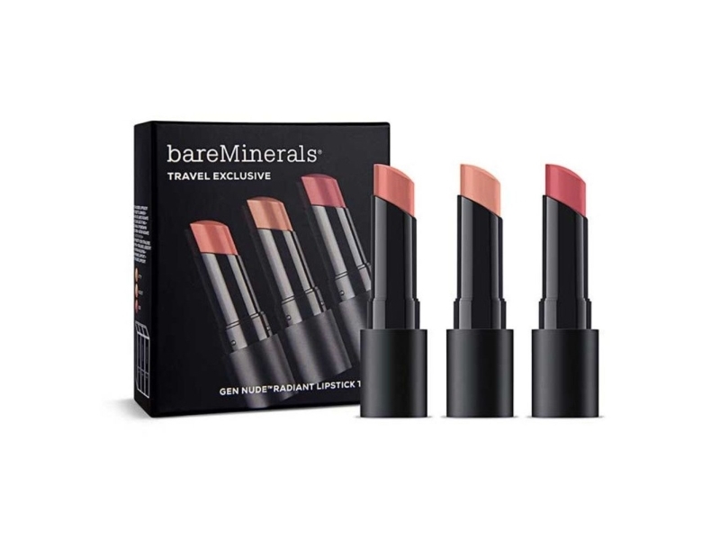Bareminerals Travel Exclusive Set Bareminerals: Gen Nude Radiant, Cocoa, Cream Lipstick, Infatuation, 3.35 G + Gen Nude Radiant, Cocoa, Cream Lipstic