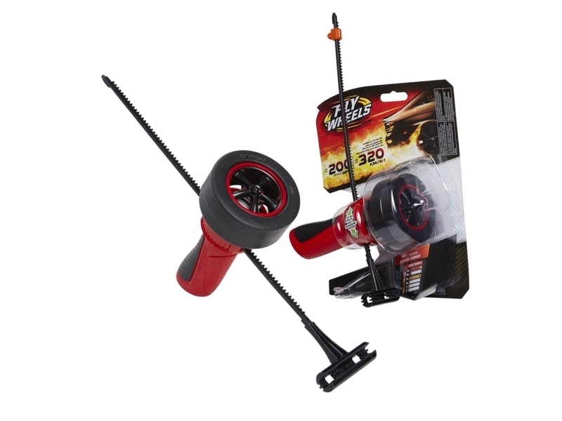 Jakks Pacific Fly Wheels Dæk + Launcher Orange
