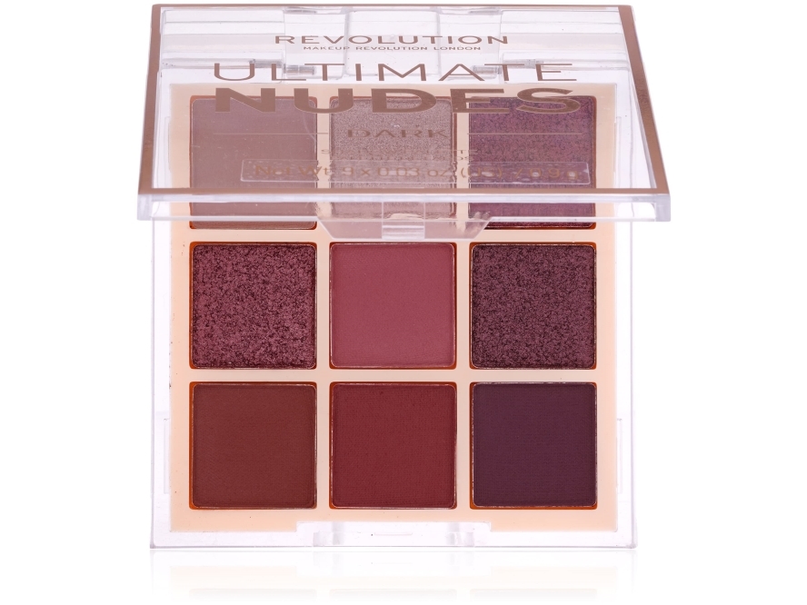 Makeup Revolution London Ultimate Nudes øyenskygger 8,1 g Dark