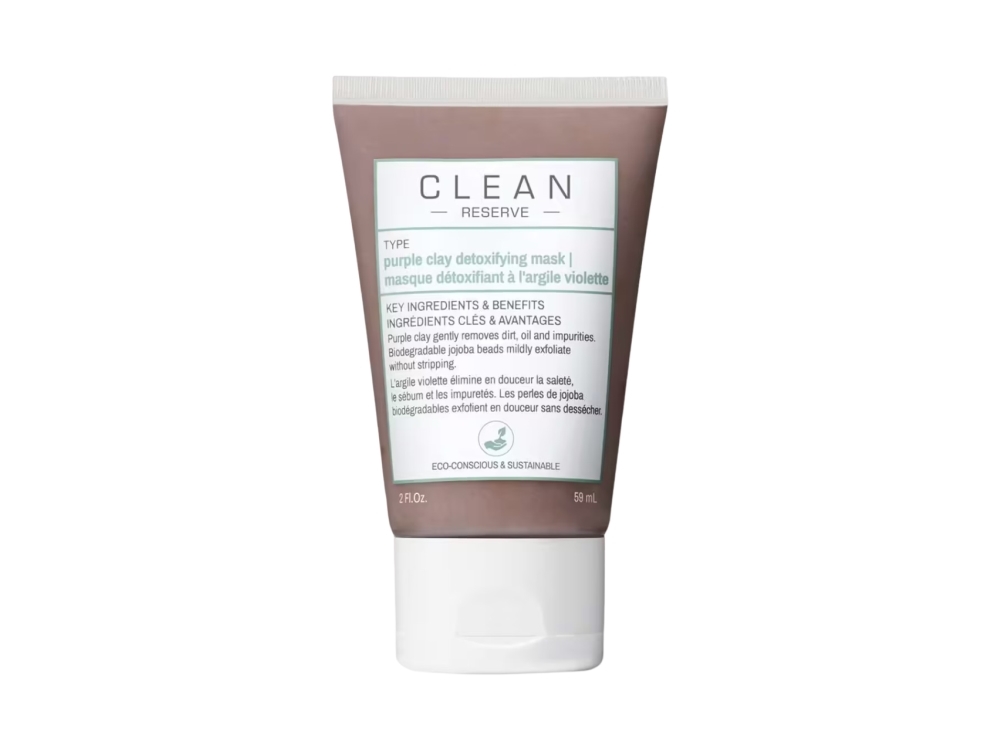 Clean, Reserve - Purple Clay, Detoxifying, Clay Mask, 59 Ml Unisex
