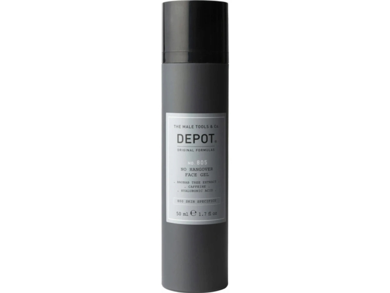 Depot, 800 Skin Specifics No. 805, Hyaluronic Acid, Refreshing, Gel, For Face, 50 Ml For Men